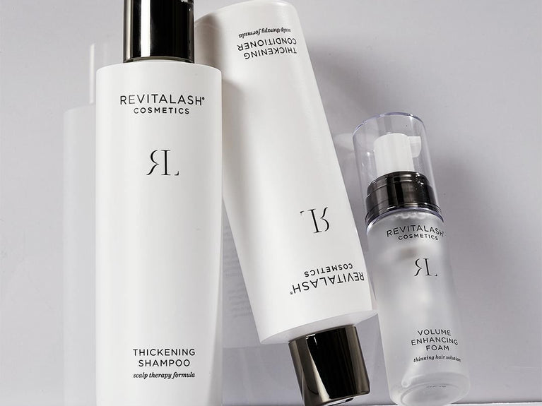 I tre prodotti haircare di RevitaLash