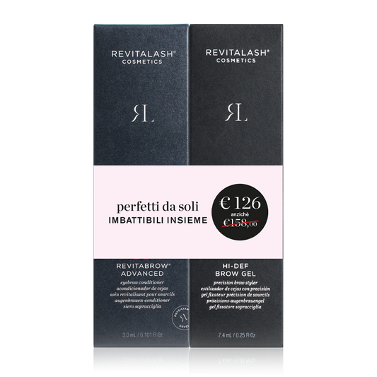 BROW DUO - RevitaBrow Advanced + Hi-Def Brow Gel clear