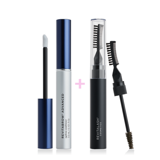 BROW DUO - RevitaBrow Advanced + Hi-Def Brow Gel clear